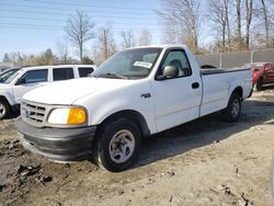 Salvage cars for sale from Copart Waldorf, MD: 2004 Ford F-150 Heritage Classic