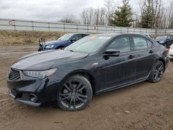 Salvage cars for sale from Copart Davison, MI: 2020 Acura TLX Technology