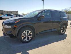 Salvage cars for sale at Wilmer, TX auction: 2021 Nissan Rogue SV
