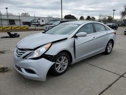 Salvage cars for sale at Sacramento, CA auction: 2013 Hyundai Sonata GLS