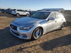 Salvage cars for sale from Copart Brighton, CO: 2017 Infiniti Q50 Premium