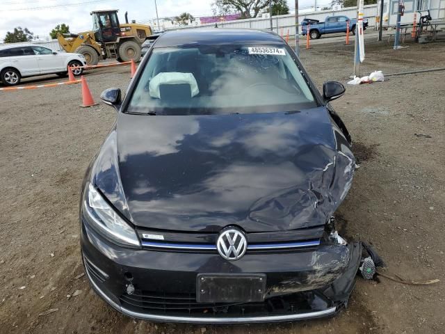 2019 Volkswagen E-GOLF SE