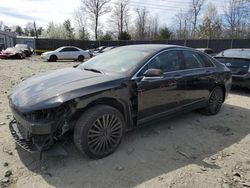 Salvage cars for sale at Waldorf, MD auction: 2017 Lincoln MKZ Reserve