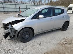 Salvage cars for sale at Hurricane, WV auction: 2014 Nissan Leaf S