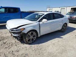 Salvage cars for sale at Kansas City, KS auction: 2020 Ford Fusion Titanium
