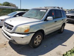 Salvage cars for sale at Orlando, FL auction: 2003 Honda Pilot EXL