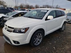 Salvage cars for sale from Copart Columbus, OH: 2019 Dodge Journey GT