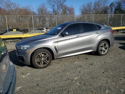 Salvage cars for sale at Waldorf, MD auction: 2016 BMW X6 XDRIVE35I