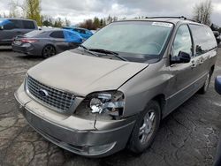 Salvage cars for sale at Woodburn, OR auction: 2004 Ford Freestar Limited