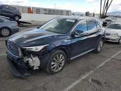 Salvage cars for sale from Copart Van Nuys, CA: 2019 Infiniti QX50 Essential