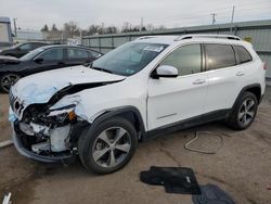 Vehiculos salvage en venta de Copart Pennsburg, PA: 2019 Jeep Cherokee Limited