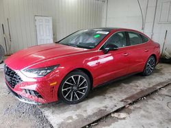 Salvage cars for sale from Copart Madisonville, TN: 2020 Hyundai Sonata SEL Plus