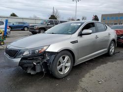 KIA Optima LX salvage cars for sale: 2015 KIA Optima LX