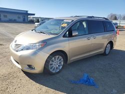 Salvage cars for sale at Mcfarland, WI auction: 2014 Toyota Sienna XLE