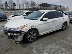 2016 Honda Accord LX en venta en Spartanburg, SC