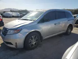 Salvage cars for sale at Las Vegas, NV auction: 2013 Honda Odyssey EXL