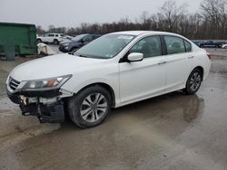 Salvage cars for sale from Copart Ellwood City, PA: 2014 Honda Accord LX