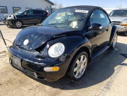 Vehiculos salvage en venta de Copart Pekin, IL: 2003 Volkswagen New Beetle GLS