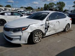 Salvage cars for sale at Sacramento, CA auction: 2018 KIA Optima EX