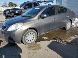 Nissan salvage cars for sale: 2012 Nissan Versa S