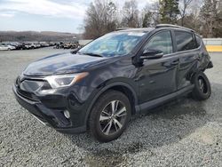 Salvage cars for sale from Copart Concord, NC: 2017 Toyota Rav4 XLE