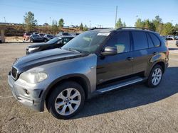 BMW salvage cars for sale: 2007 BMW X5 4.8I