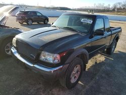 Salvage cars for sale at Mcfarland, WI auction: 2002 Ford Ranger Super Cab