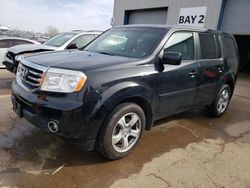 Honda Pilot EXL salvage cars for sale: 2013 Honda Pilot EXL