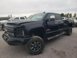 Salvage cars for sale at Anthony, TX auction: 2018 Chevrolet Silverado K3500 LTZ