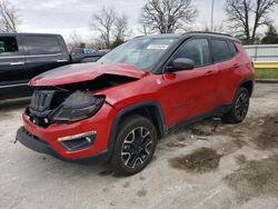 Jeep salvage cars for sale: 2020 Jeep Compass Trailhawk