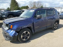 Salvage cars for sale from Copart Finksburg, MD: 2016 Jeep Renegade Sport