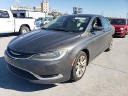 Chrysler salvage cars for sale: 2015 Chrysler 200 Limited