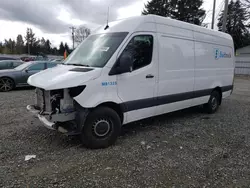 Salvage trucks for sale at Graham, WA auction: 2022 Mercedes-Benz Sprinter 2500