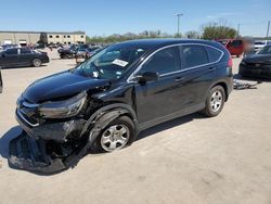 Salvage cars for sale at Wilmer, TX auction: 2016 Honda CR-V LX