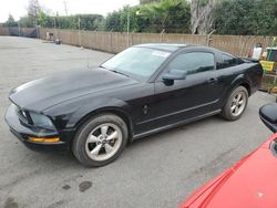 Ford salvage cars for sale: 2007 Ford Mustang