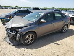 Salvage cars for sale at San Antonio, TX auction: 2013 Ford Focus SE