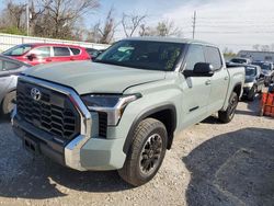 Salvage cars for sale from Copart Bridgeton, MO: 2024 Toyota Tundra Crewmax SR