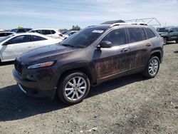 Salvage cars for sale at Antelope, CA auction: 2015 Jeep Cherokee Limited