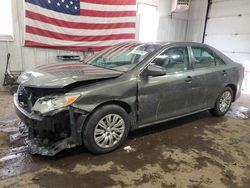 Salvage cars for sale from Copart Lyman, ME: 2014 Toyota Camry L