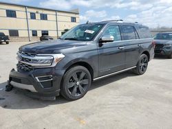 Salvage cars for sale at Wilmer, TX auction: 2022 Ford Expedition Platinum