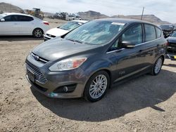 Salvage cars for sale at North Las Vegas, NV auction: 2016 Ford C-MAX Premium SEL