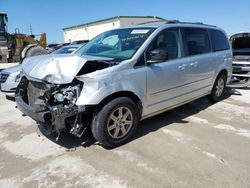 Salvage cars for sale from Copart Haslet, TX: 2010 Chrysler Town & Country Touring