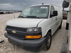 Salvage trucks for sale at Houston, TX auction: 2020 Chevrolet Express G2500