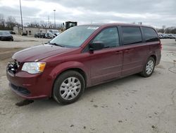 Salvage cars for sale at Fort Wayne, IN auction: 2017 Dodge Grand Caravan SE