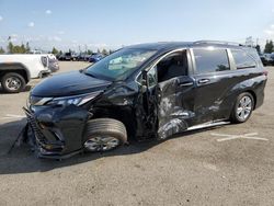 Toyota salvage cars for sale: 2023 Toyota Sienna XSE