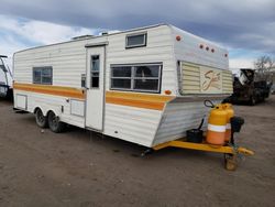 Salvage trucks for sale at Littleton, CO auction: 1976 Shasta 23FT