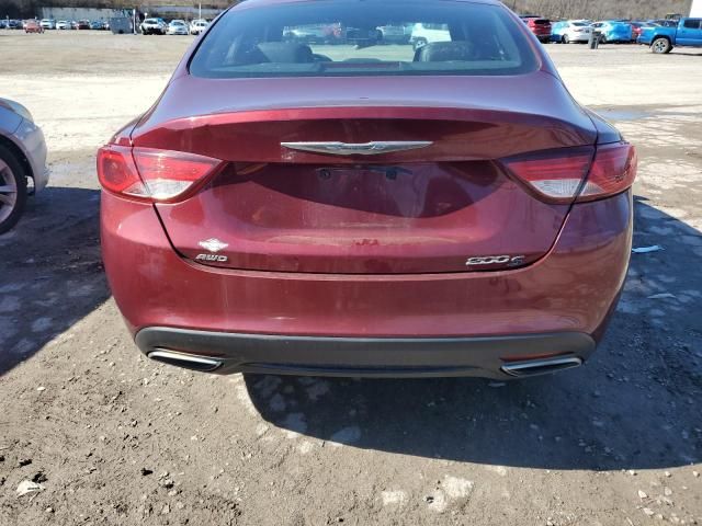 2015 Chrysler 200 S