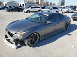 Salvage cars for sale at New Orleans, LA auction: 2013 Infiniti G37 Journey