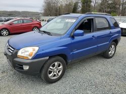 Vehiculos salvage en venta de Copart Concord, NC: 2007 KIA Sportage EX