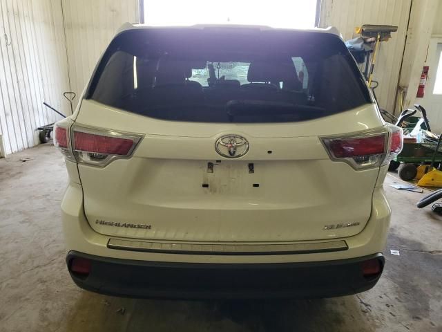 2016 Toyota Highlander XLE